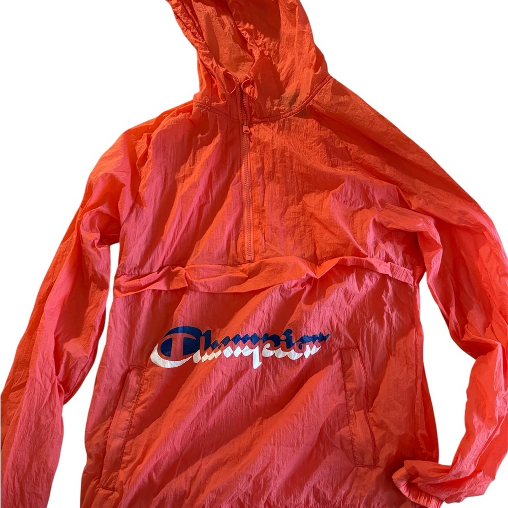 Champion Vibrant Orange Hooded Jacket